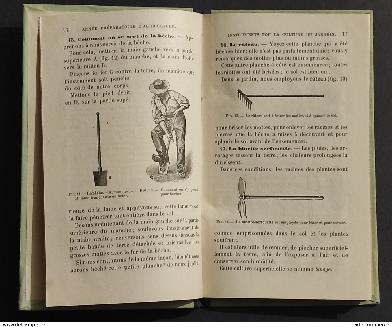 L'Année Préparatoire D'Agriculture - H. Raquet - Ed. Colin - 1903 - Kids