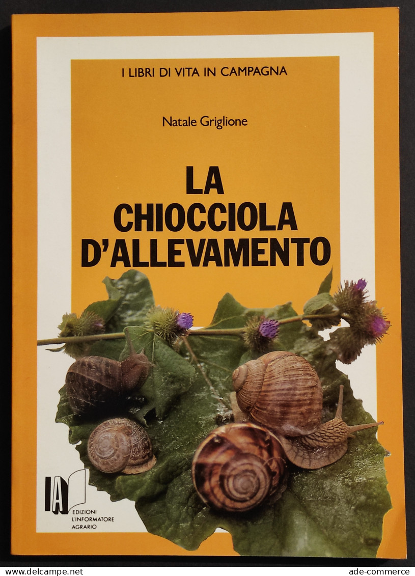 La Chiocciola D'Allevamento - N. Griglione - Ed. L'Informatore Agrario - 1990 - Gardening