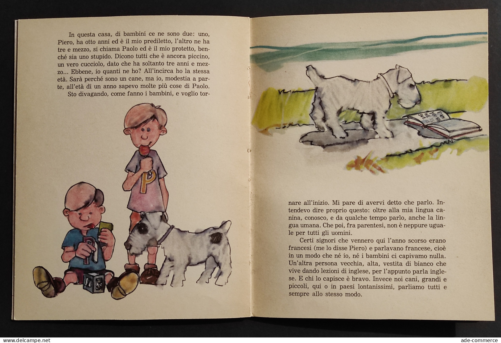 Io Cane Parlante - L. Bigiaretti - Ed. Lisciani & Zampetti - 1978 - Niños