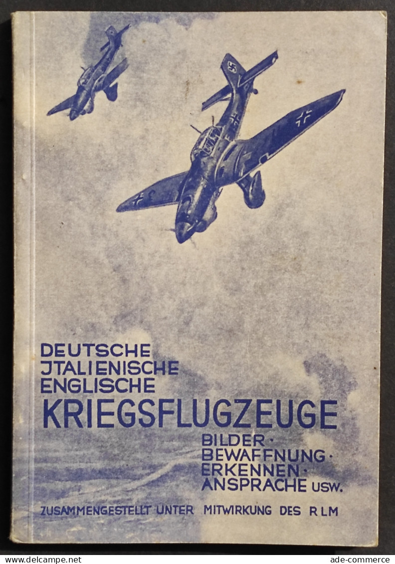 Deutsche Italienische Englische Kriegsflugzeuge - 1940 - Aviazione WWII - Moteurs