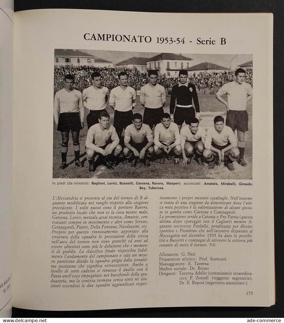Alessandria U.S. 60 Anni 1912-1972 - E. Dericci - 1973 - Deportes