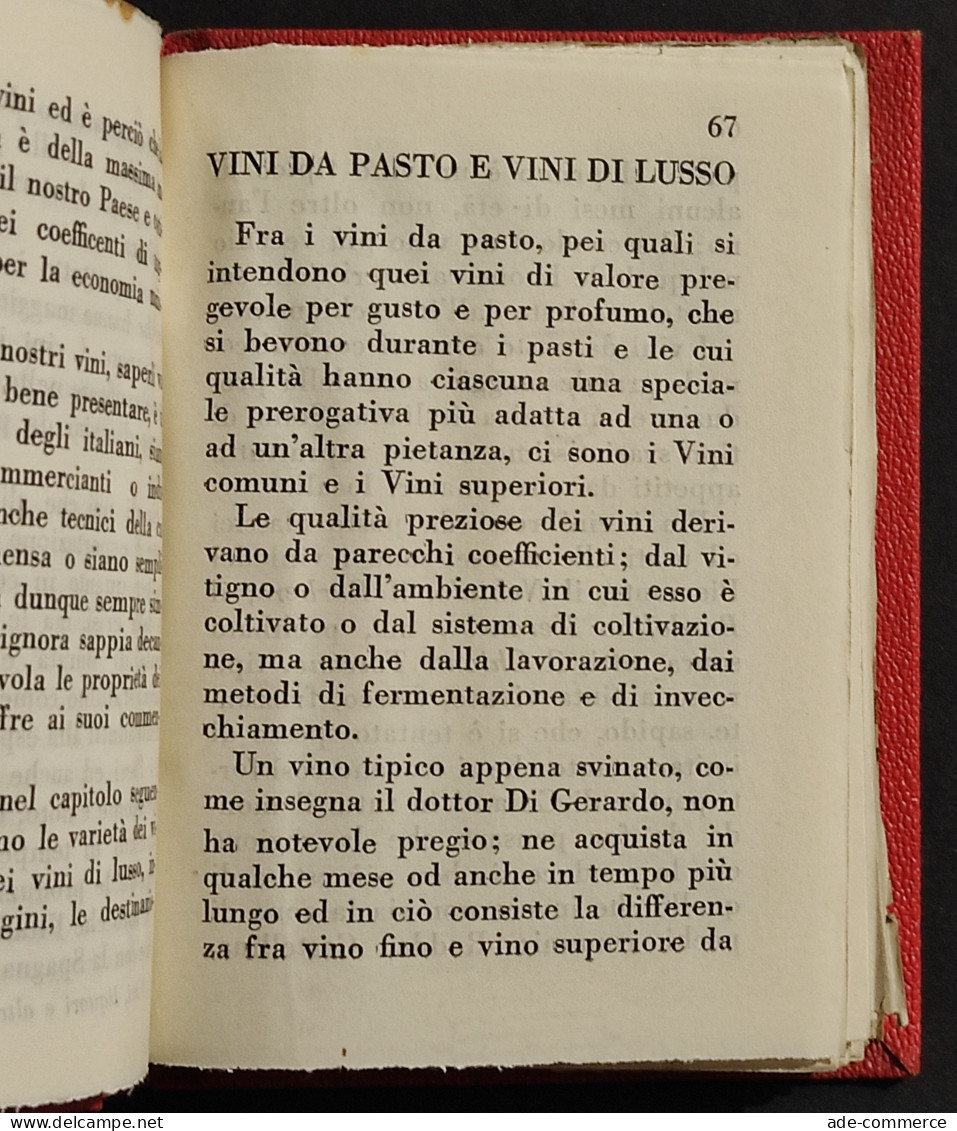 Vini Liquori E Altre Bevande - L. Cerchiari - Soc. Notari - 1933 - Casa E Cucina