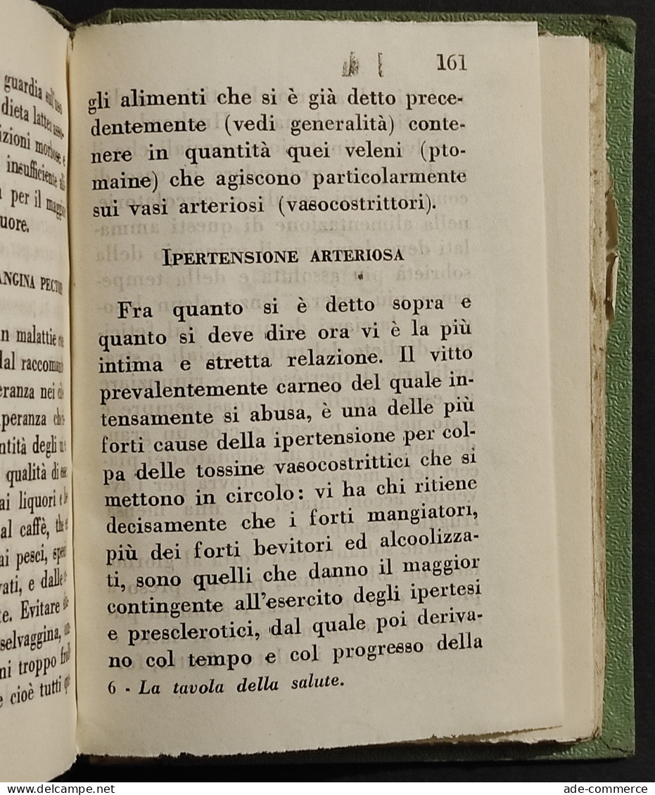 La Tavola Della Salute - M. Varanini - Ed. Notari - 1932 - Haus Und Küche