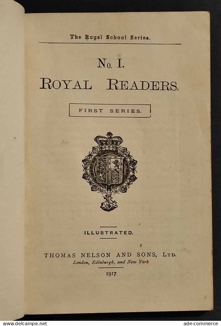 N.1 Royal School Series - N. 1 Royal Readers - Ed. Nelson - 1917 - Kids