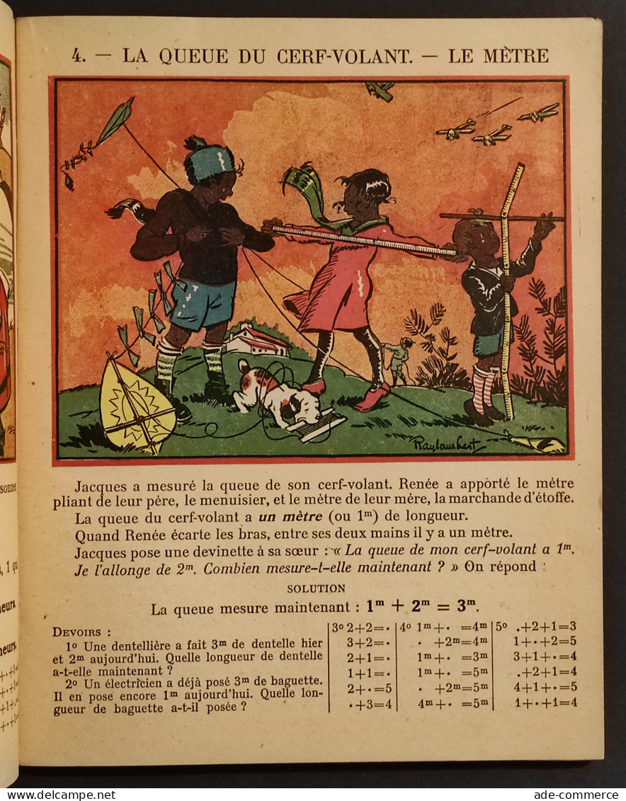 Mon Premier Livre De Calcul - Blin, Dumarqué, Renaud - Ed. Delagrave - 1947 - Bambini