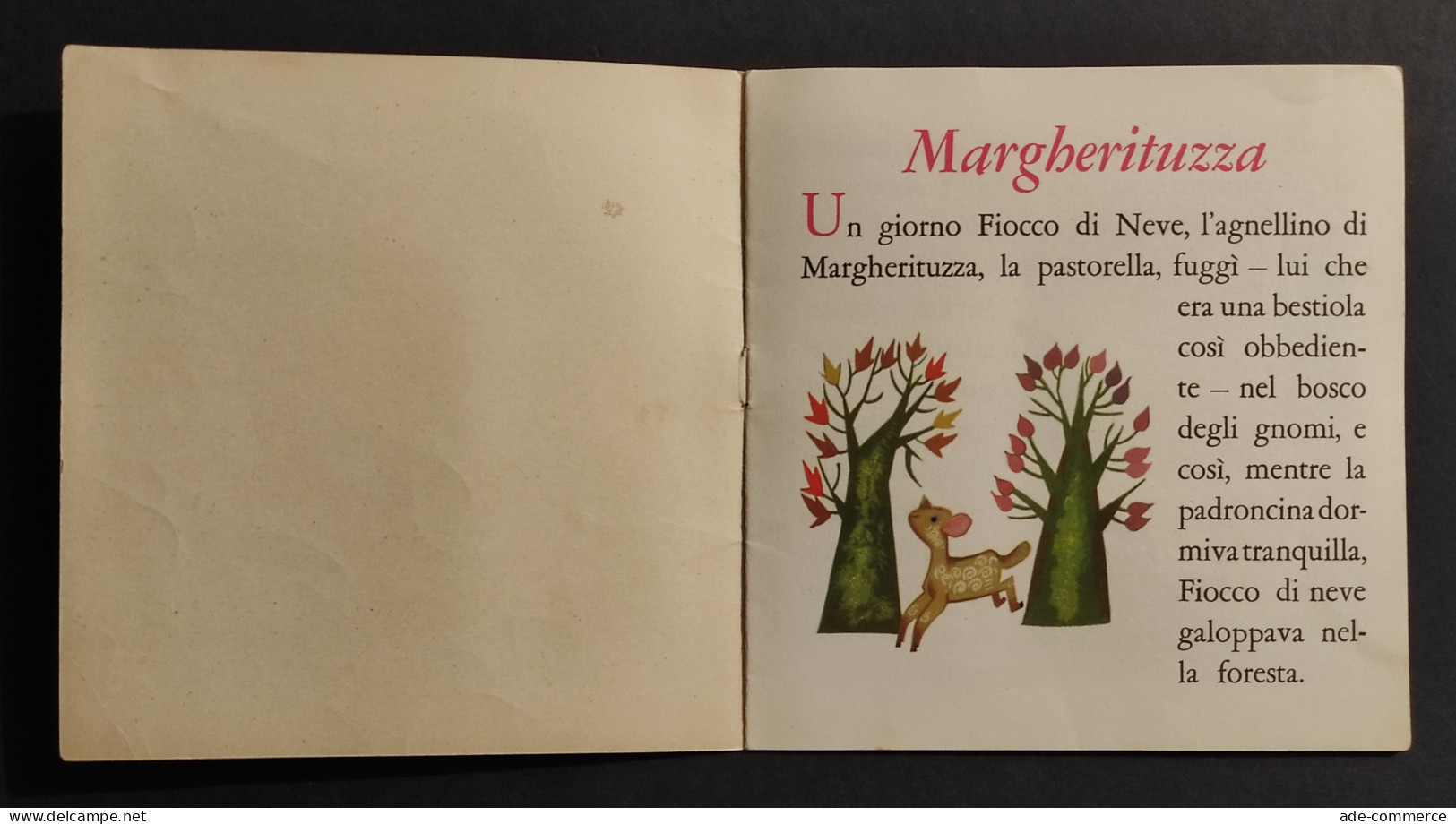 Margherituzza  - Ed. Malipiero - 1966 - Collana Folletto Allegro - Bambini