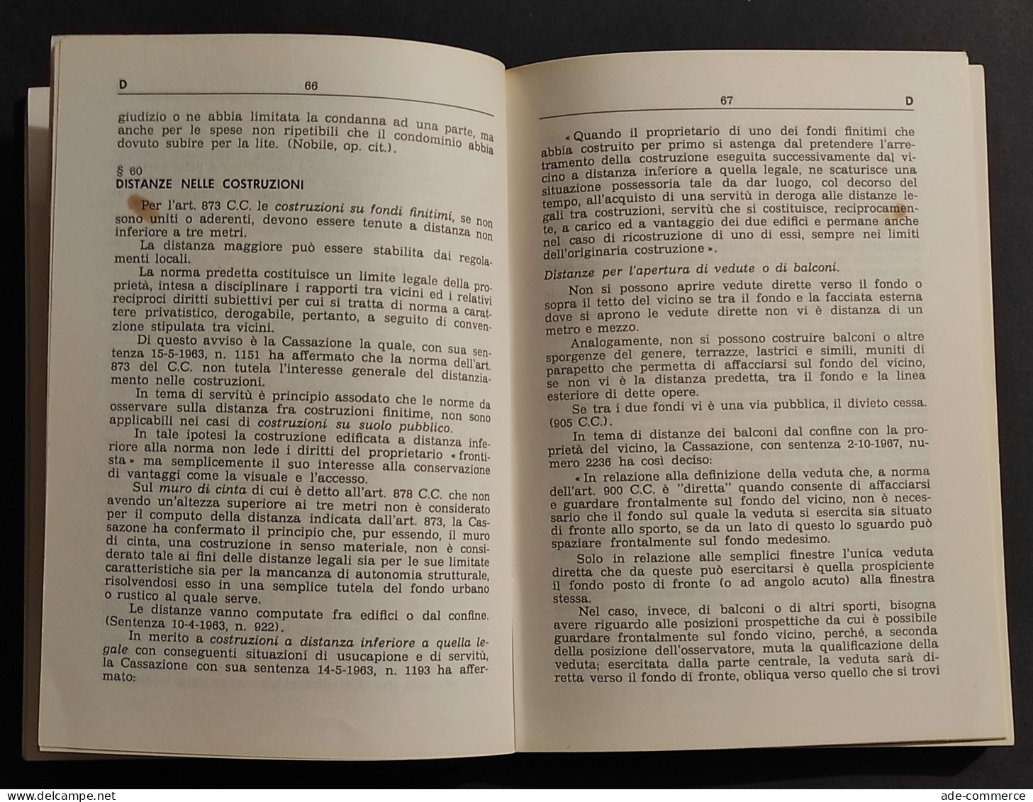 Rubrica Pratica Per La Disciplina Del Condominio - G. Rava - Society, Politics & Economy