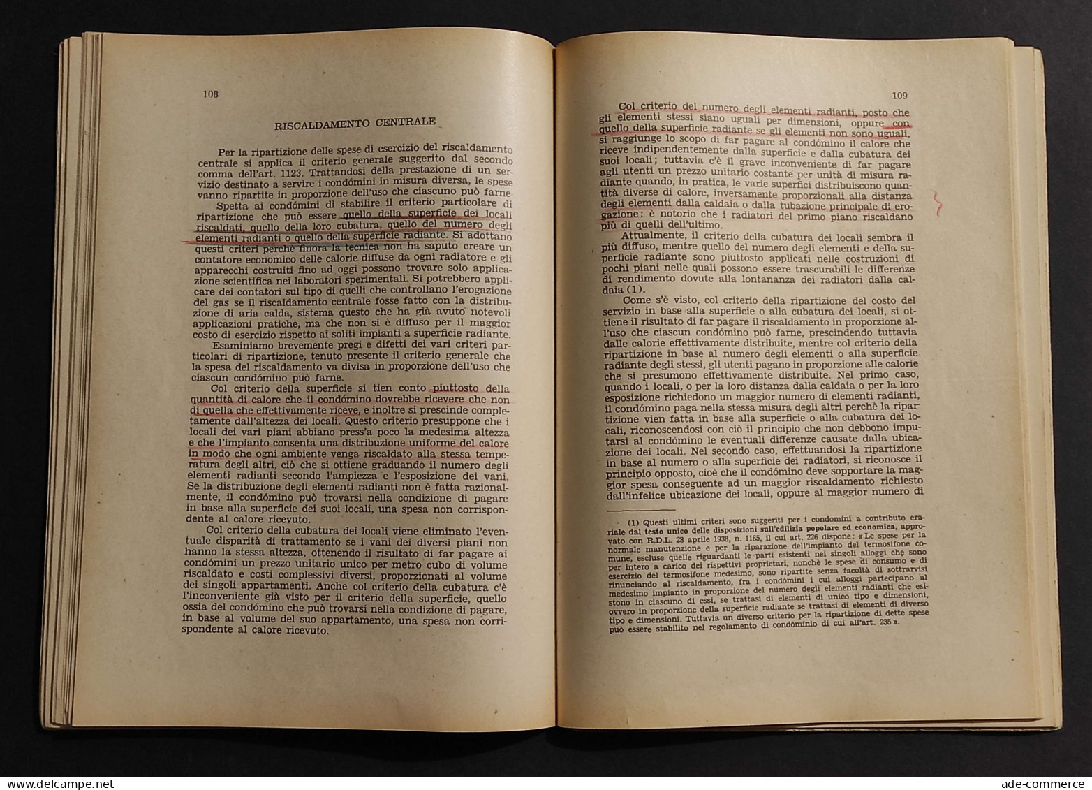 Guida Pratica Del Condominio - O. Bosisio - Ed. Pirola - 1958 - Société, Politique, économie