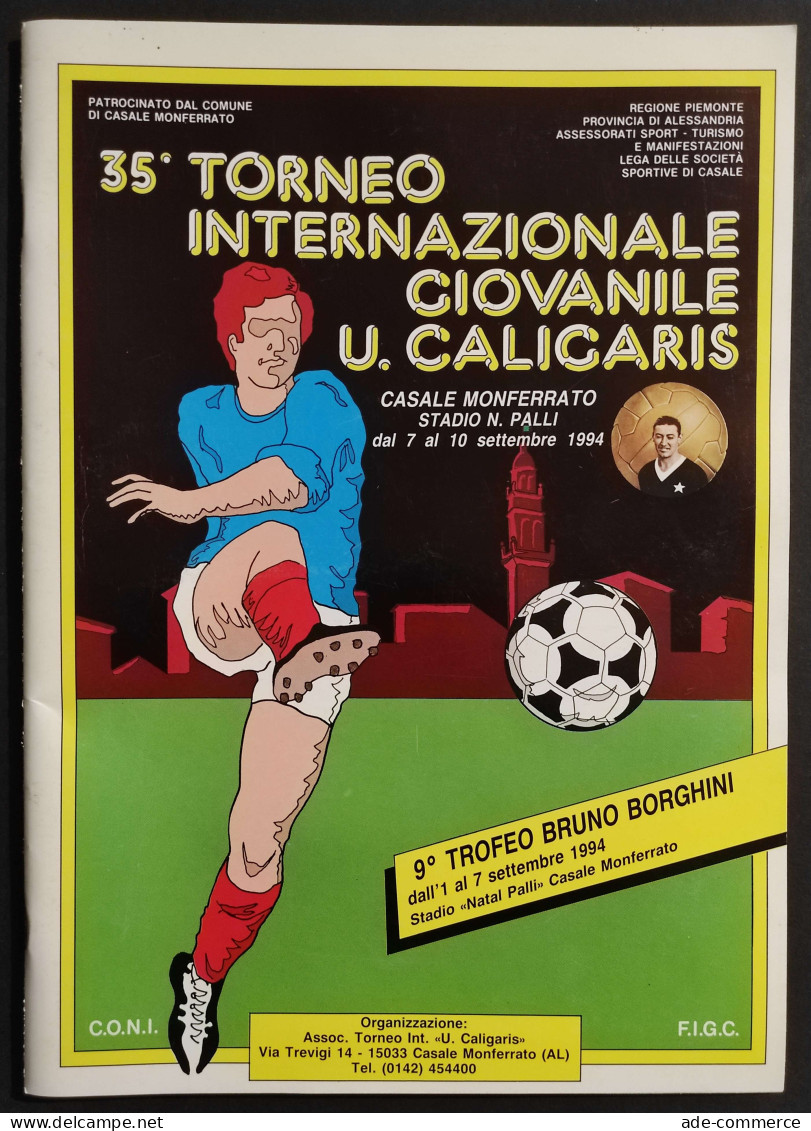 35° Torneo Internazionale Giovanile U. Caligaris - Casale Monf. - 1994 - Deportes