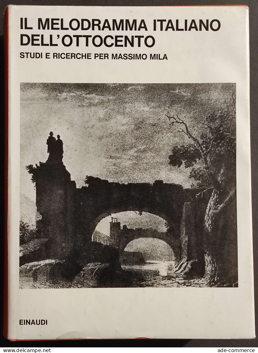 Il Melodramma Italiano Dell'Ottocento - Einaudi - 1977 - Film En Muziek