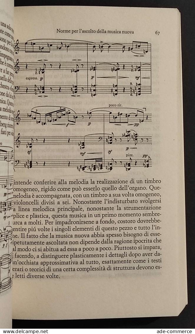 Il Fido Maestro Sostituto - T. W. Adorno - Ed. Reprints Einaudi - 1975 - Cinema & Music
