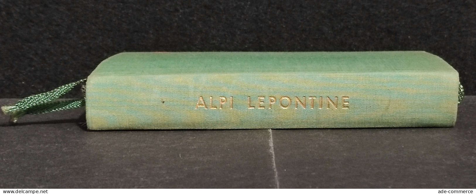 Alpi Lepontine - CAI - S. Saglio - Ed. Touring Club Italiano - 1956 - Toursim & Travels