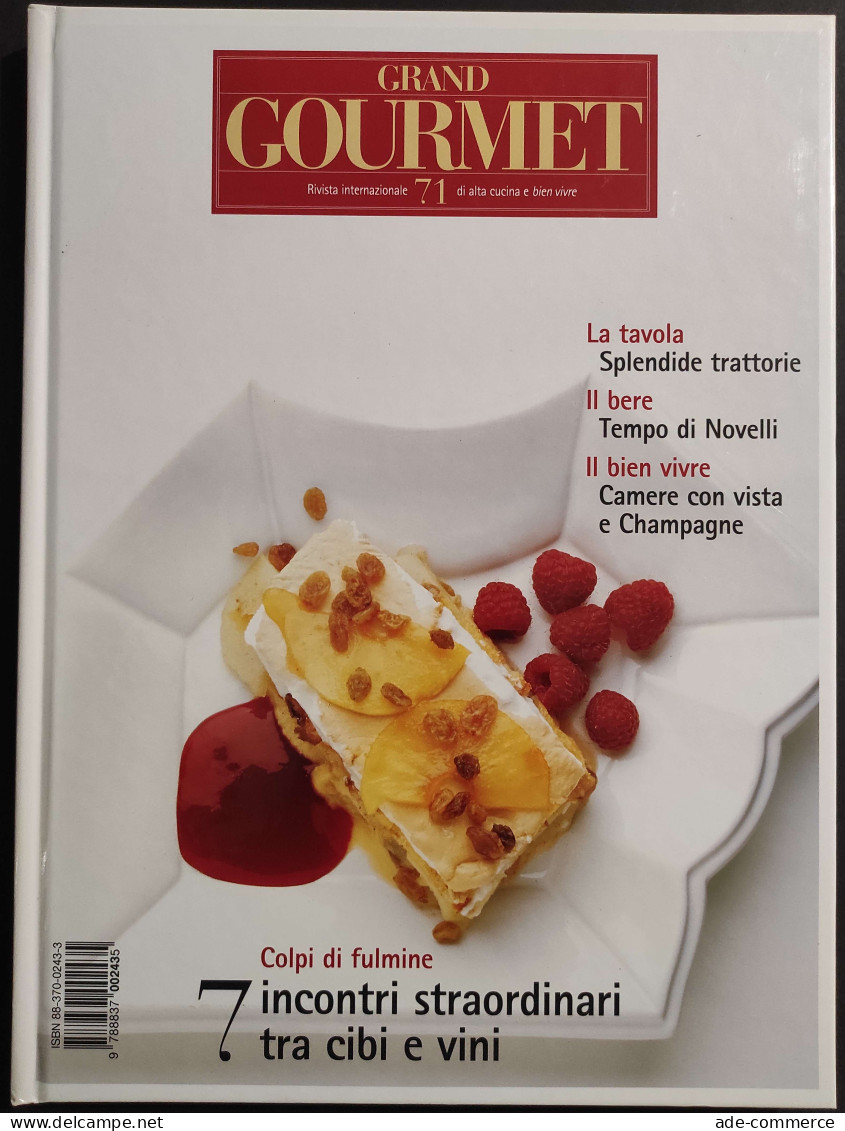 Grand Gourmet - Rivista Internazionale Alta Cucina - N.71  1998 - Maison Et Cuisine