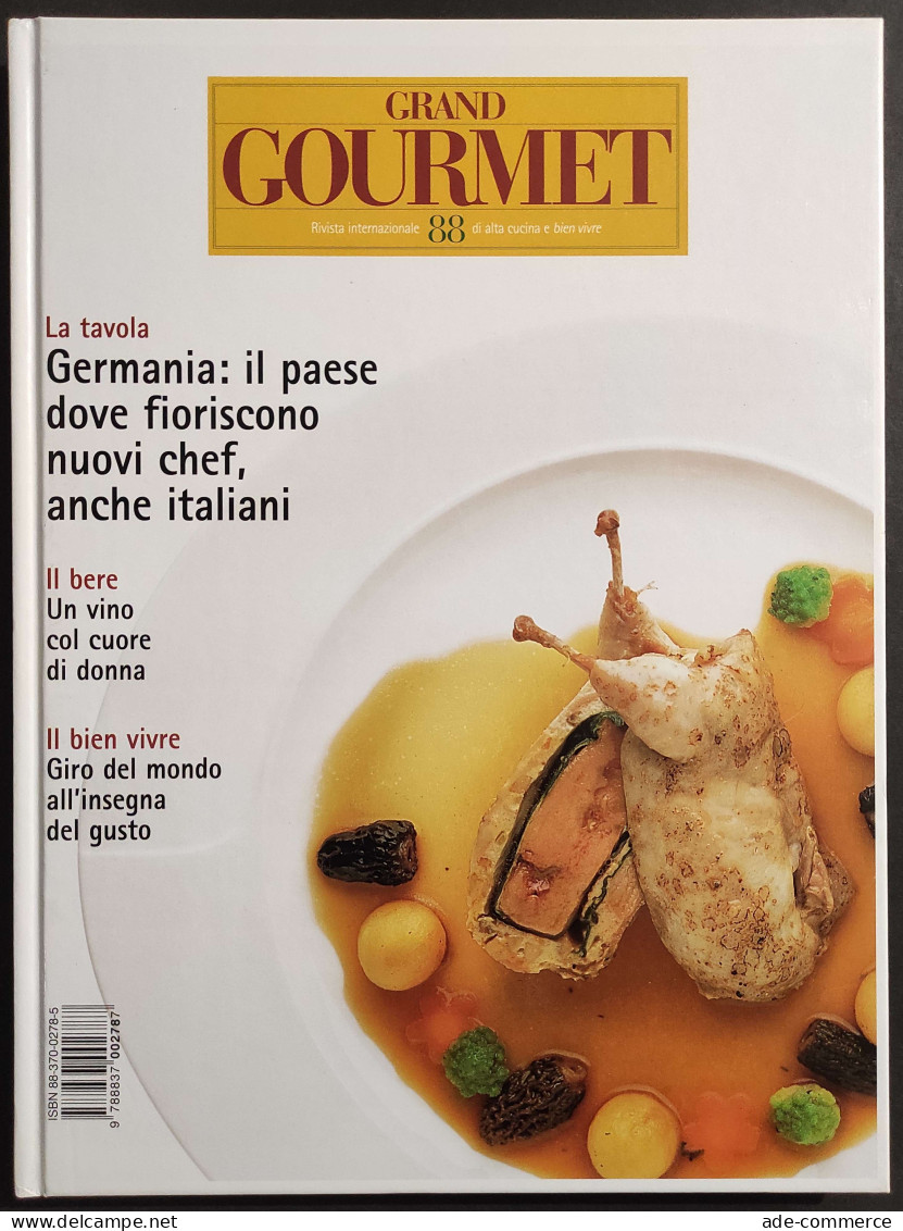 Grand Gourmet - Rivista Internazionale Alta Cucina - N.88  2001 - Maison Et Cuisine