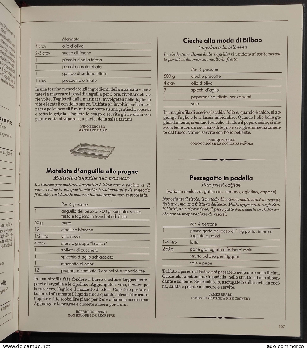 Pesci E Frutti Di Mare - Ed. Mondadori - 1983 - Maison Et Cuisine