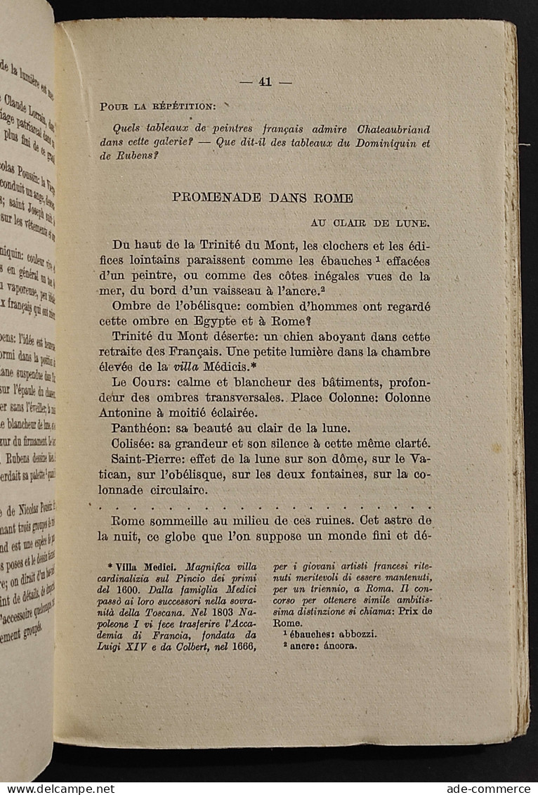 Voyage En Italie Voyage Au Mont-Blanc - F.R. De Chateaubriand - SEI - 1940 - Turismo, Viaggi