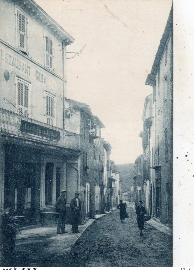 LA COLLE-SUR-LOUP RUE GEORGES CLEMENCEAU - Autres & Non Classés