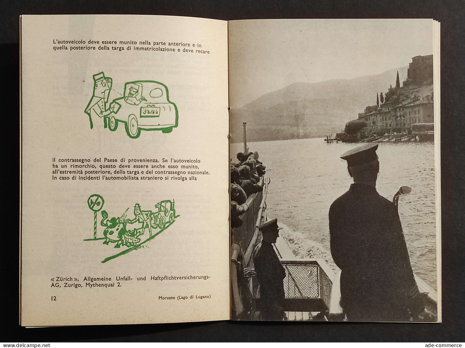 La Svizzera In Automobile - BP Touring Service - 1958 - Turismo, Viajes