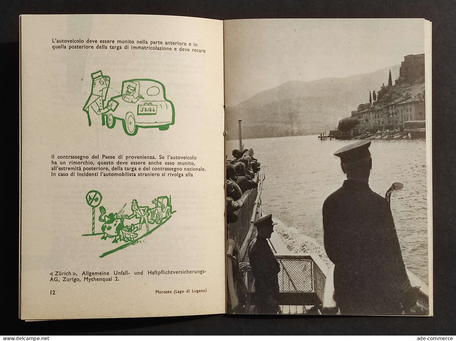 La Svizzera In Automobile - BP Touring Service - 1958 - Turismo, Viaggi