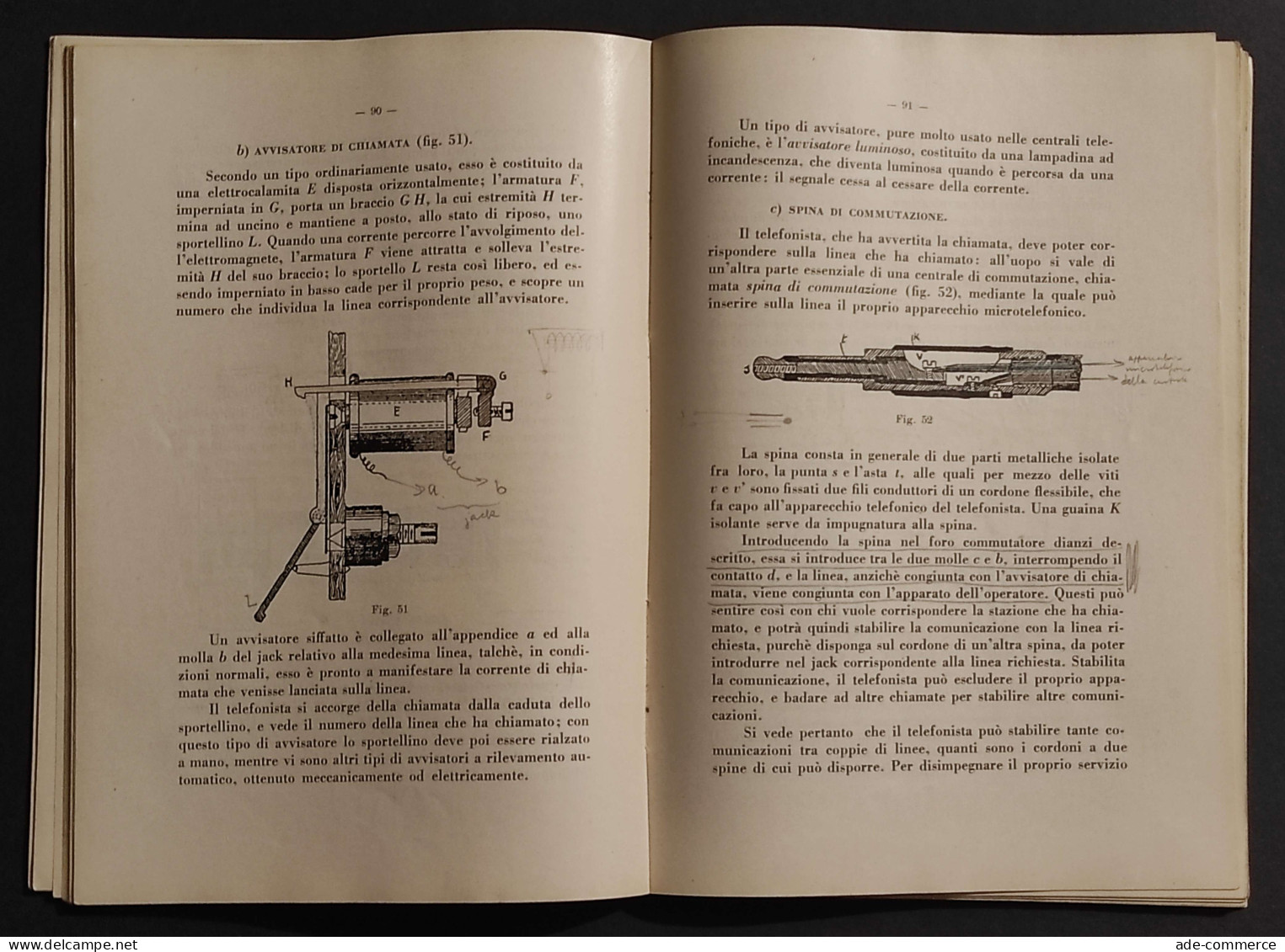 Lezioni Di Mezzi Tecnici Del Genio - V. Raffaelli - 1934 - Vol. I - Mathématiques Et Physique