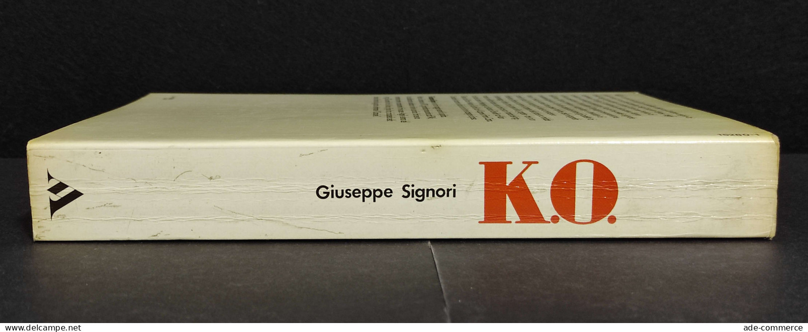 K.O. Storia Avventure E Segreti Del Pugilato Mondiale - Ed. Mondadori - 1978 - Sports