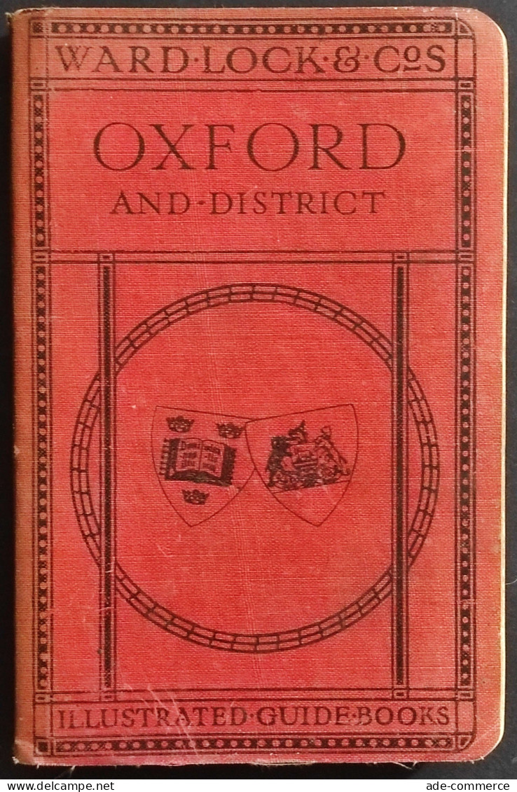 Oxford And-Disctrict - Illustrated Guide Books - Ed. Ward Lock And Co. - Turismo, Viaggi