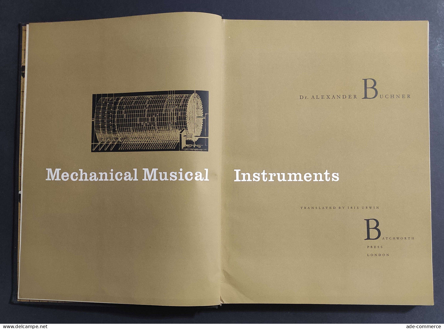 Mechanical Musical Instruments - A. Buchner - Ed. Batchworth - Cinéma Et Musique