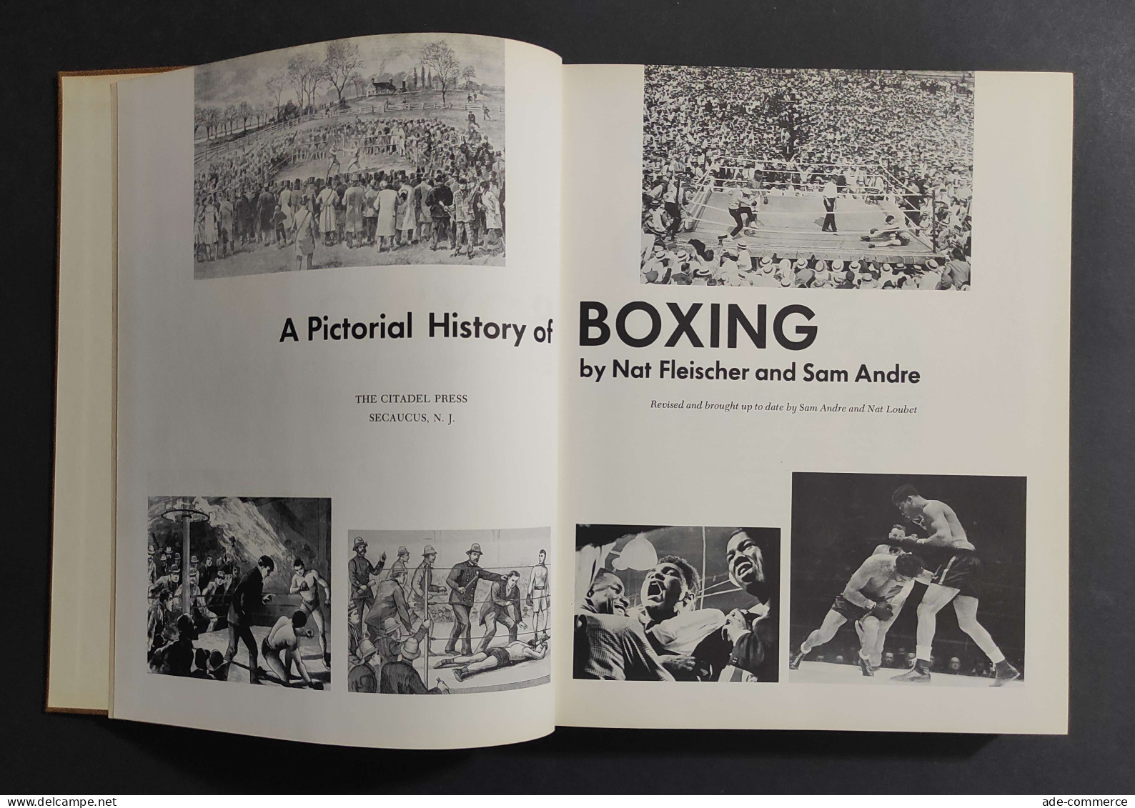 A Pictorial History Of Boxing By Nat Fleischer And Sam Andre - Deportes