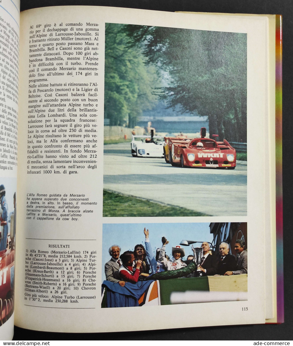 La Storia Delle Ferrari Alfa Romeo Campioni Del Mondo - Ed. Mondadori - 1975 - Motores