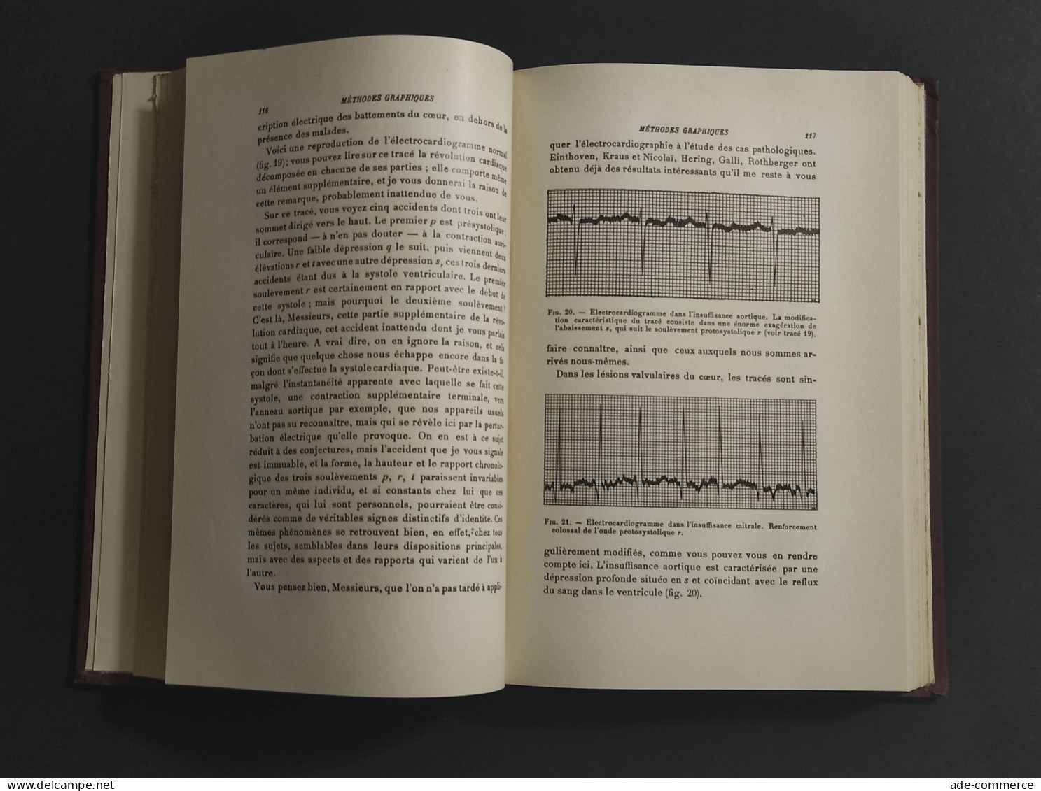 Les Arythmies - H. Vaquez - Ed. Bailliere - 1911 - Medicina, Psicología