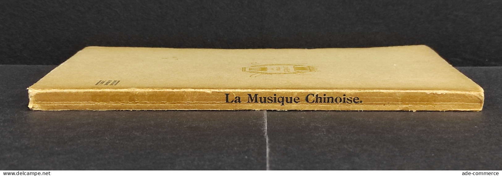 La Musique Chinoise - L. Laloy - Ed. Henri Laurens - Cinema & Music