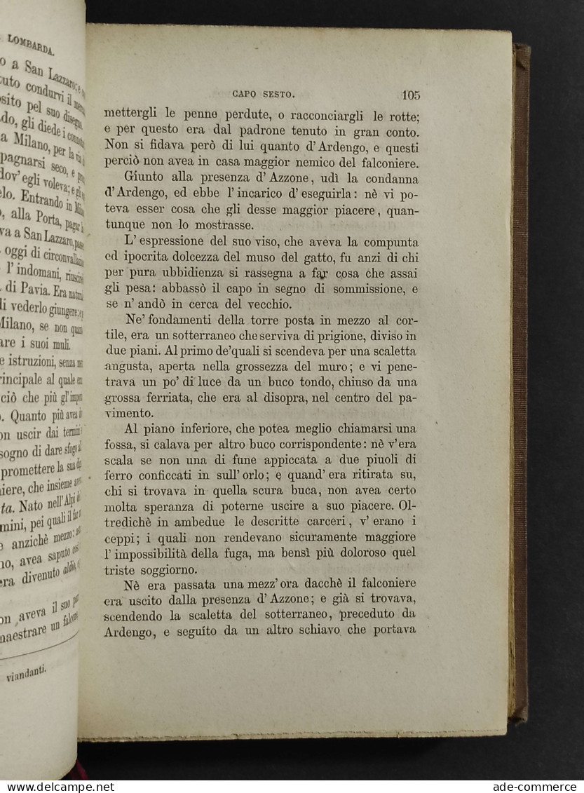 Scritti Postumi - M. D'Azeglio - Ed. Barbera - 1871 - Libri Antichi