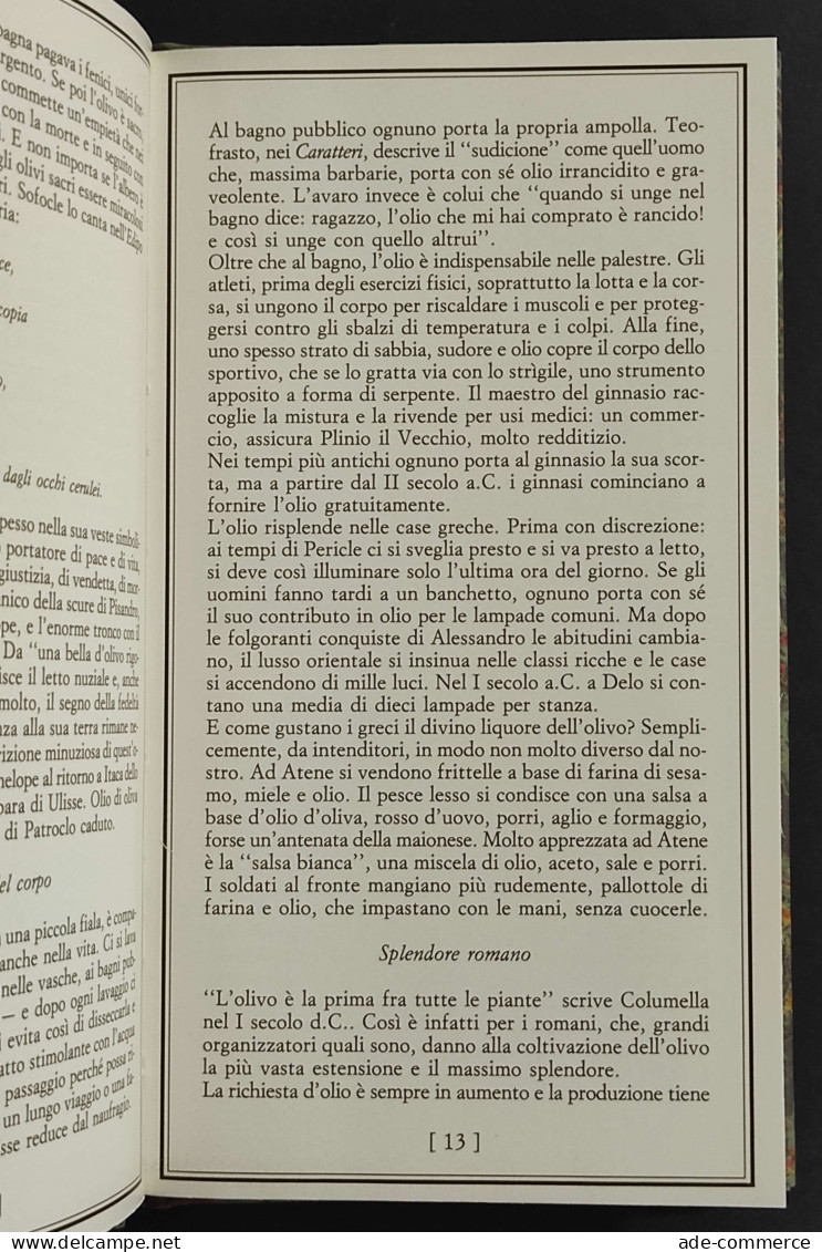 Un Filo D'Olio - M. Schiaffino - Ed. IdeaLibri - 1991 - Casa Y Cocina
