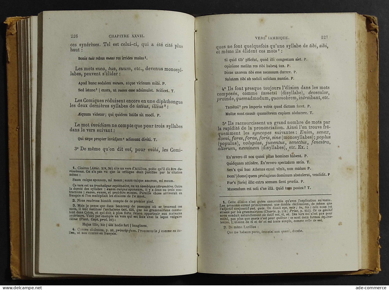 Traite De Versification Latine - L. Quicherat - Ed. Hachette -1882 - Libri Antichi