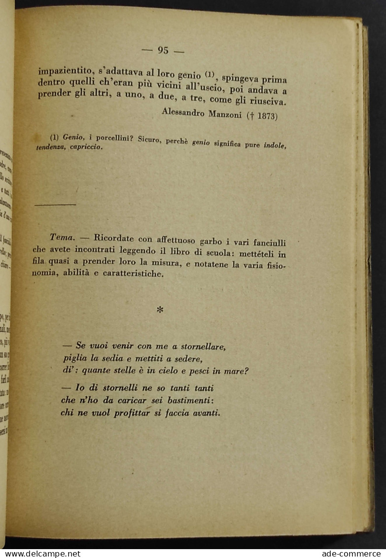 La Vite E I Tralci - Antologia Scuole Medie - C. Angelini - Ed. Alba - 1938 - Bambini