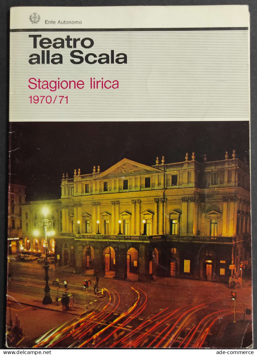 Teatro Alla Scala - Stagione Lirica 1970/71 - I Puritani - Film En Muziek