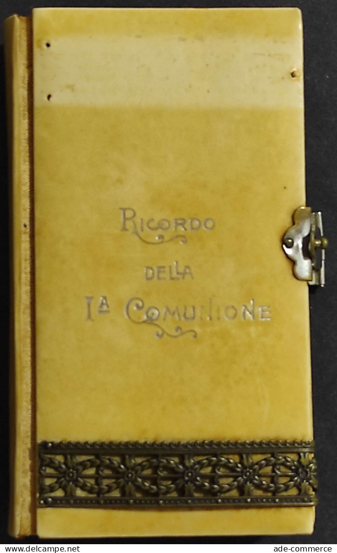 Ricordo Della I Comunione - Con Dio - G. Borsieri - Ed. E. Tenconi - 1908 - Religion