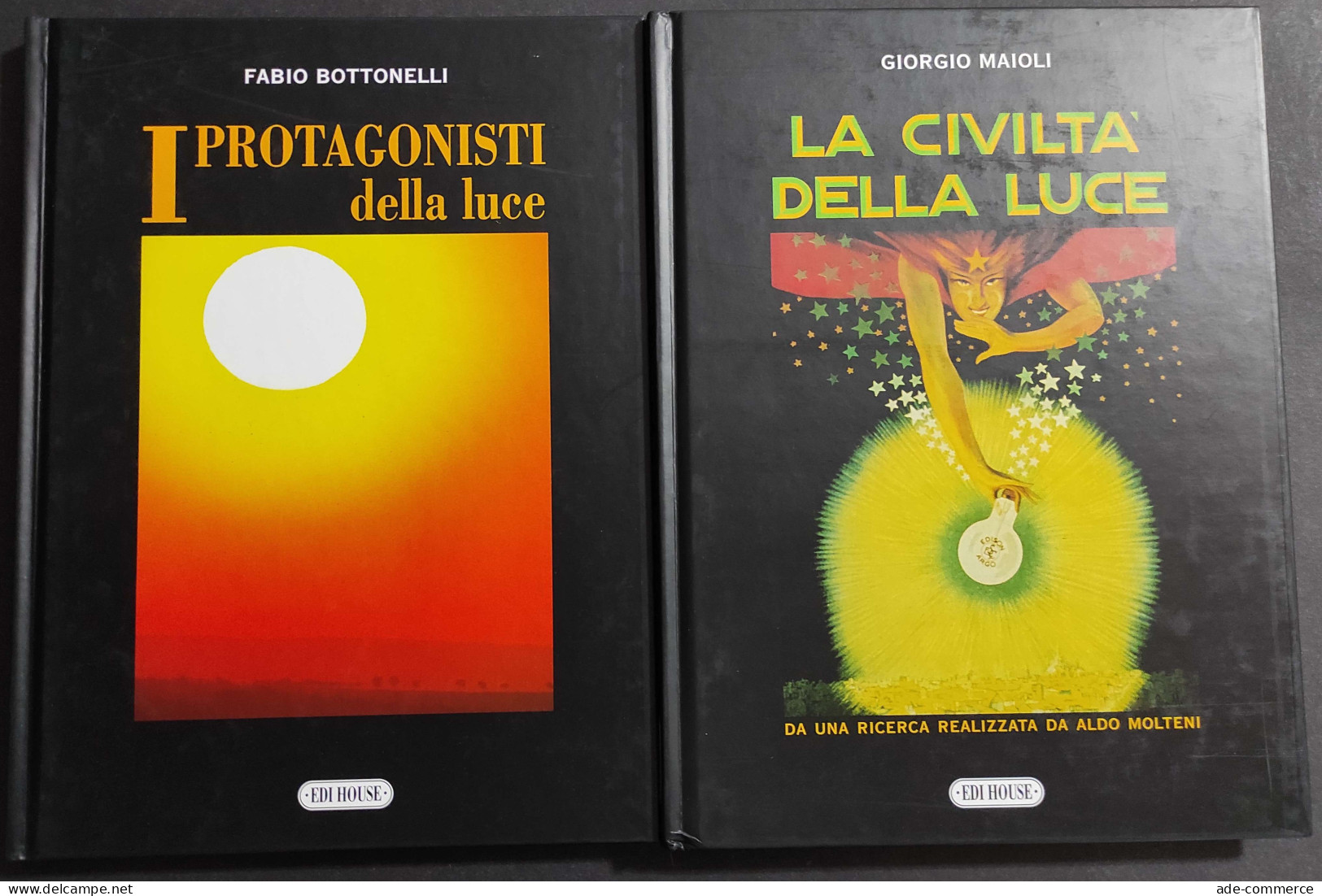 I Protagonisti Della Luce - La Civiltà Della Luce - Ed. Edi House - 1997 - 2 Vol. - Matemáticas Y Física