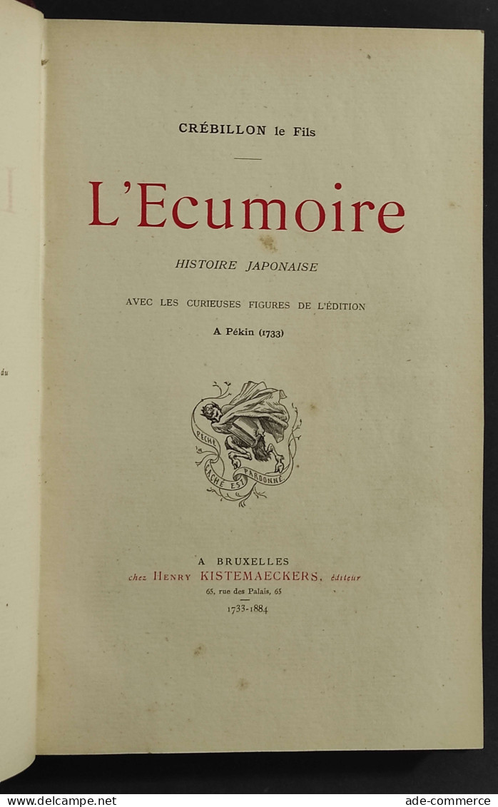 L'Ecumoire - Histoire Japonaise - Ed. Henry Kistemackers - 1884 - Libri Antichi