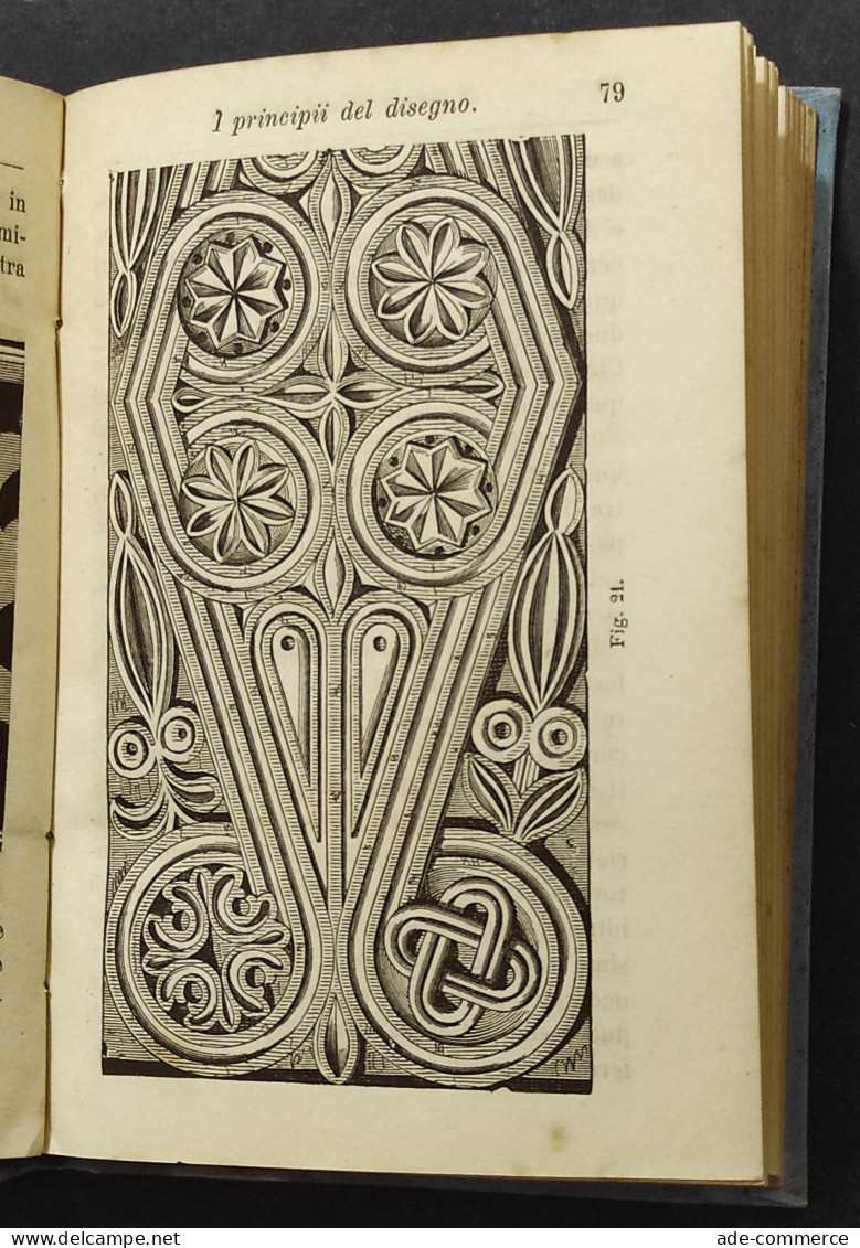 I Principii Del Disegno E Gli Stili Dell'Ornamento - C. Boito - Ed. Hoepli - 1887 - Handbücher Für Sammler