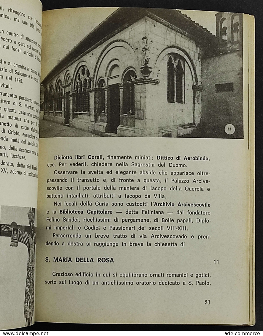 Guida Di Lucca E Dintorni - G. Visceglia - Ed. Baroni - 1964 - Toerisme, Reizen