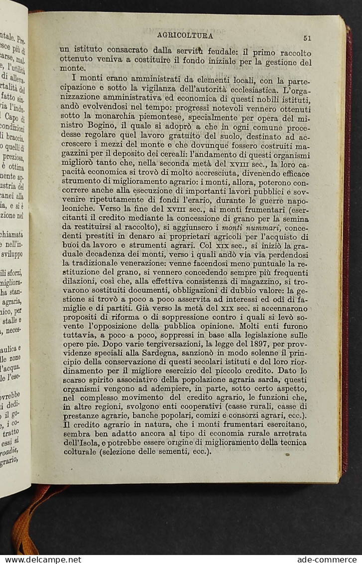 Sardegna - L.V. Bertarelli - Ed. Touring Club Italiano - 1918 - Guida D'Italia - Turismo, Viaggi