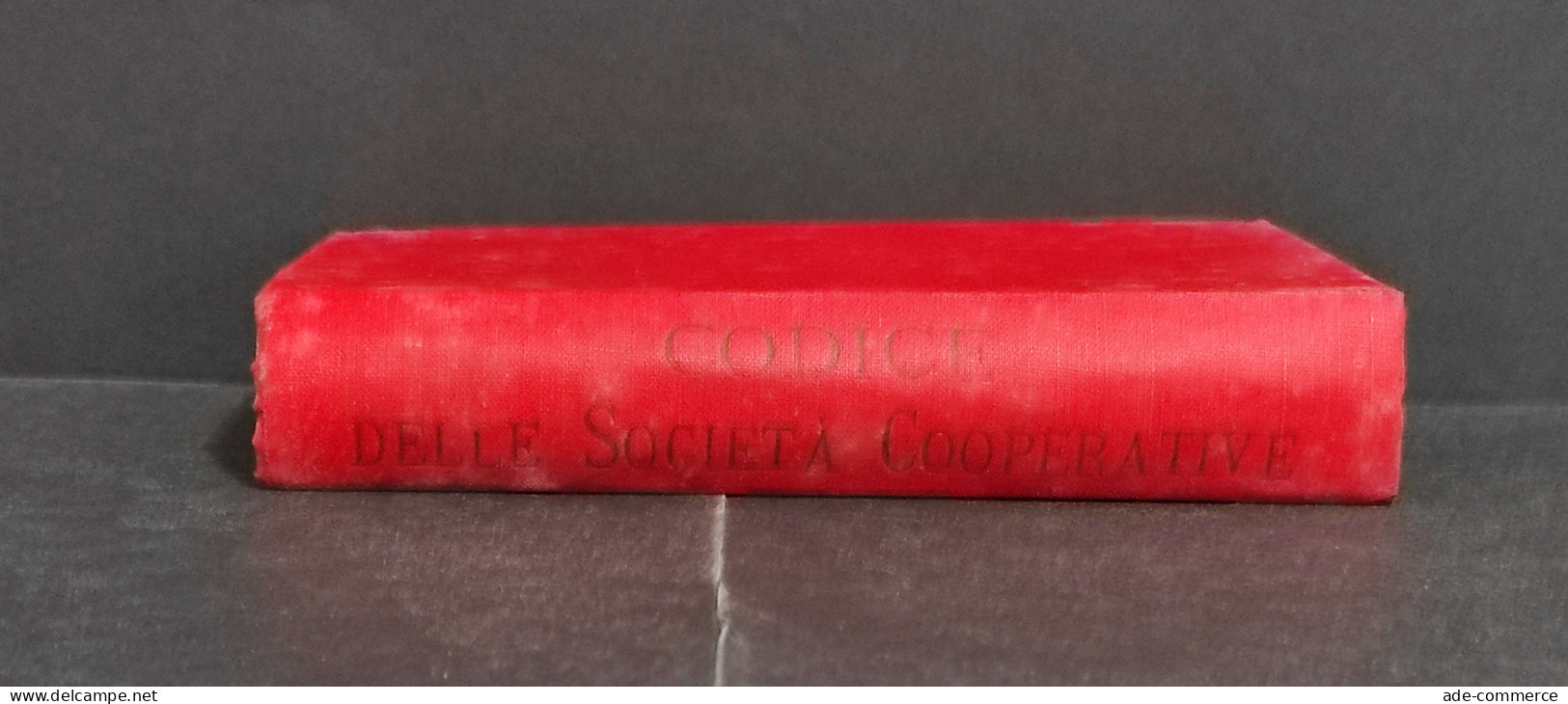 Codice Delle Società Cooperative - L. Rodino - Ed. Barbera - 1903 - Société, Politique, économie