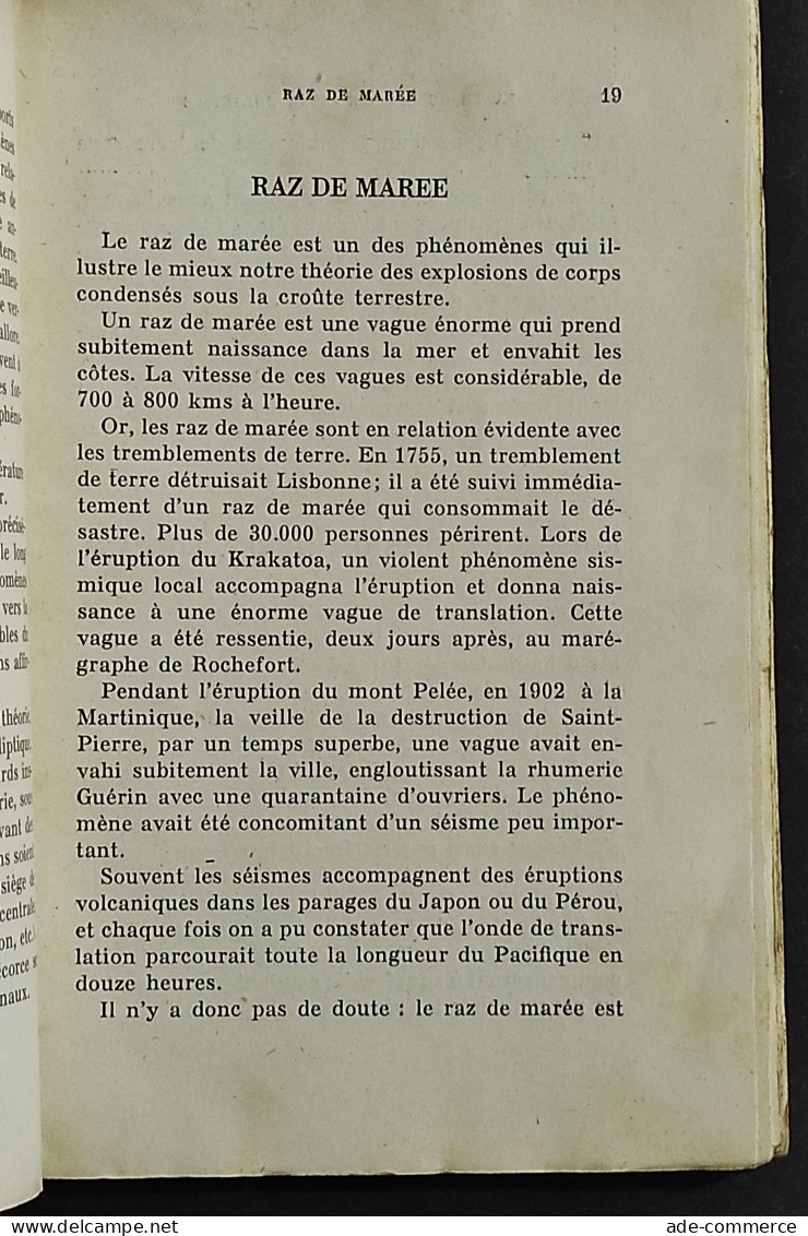 La Terre Est Un Astre Pulsatile - H. Havre - 1931 - Mathematics & Physics