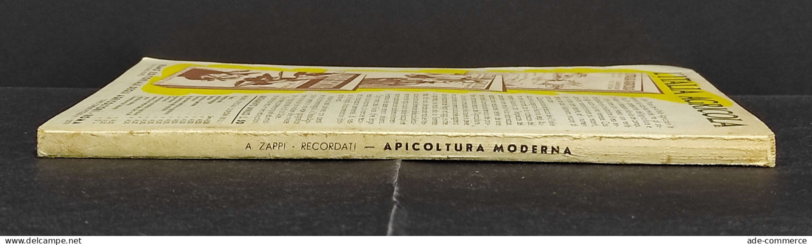 Apicoltura Moderna - A. Zoppi-Recordati - Ed. REDA - 1942 - Animali Da Compagnia