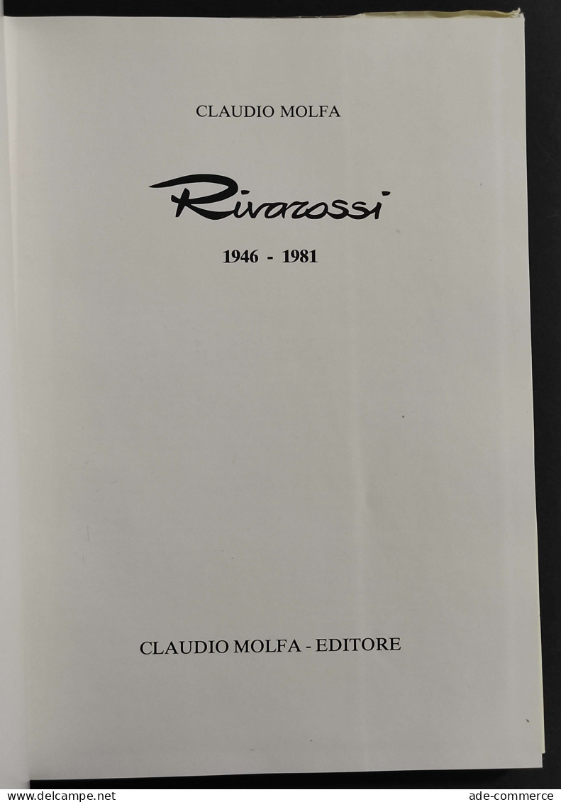 Riva Rossi 1946-1981 - Locomotive A Vapore-Elettriche-Diesel - Ed. Molfa -1981 - Non Classés