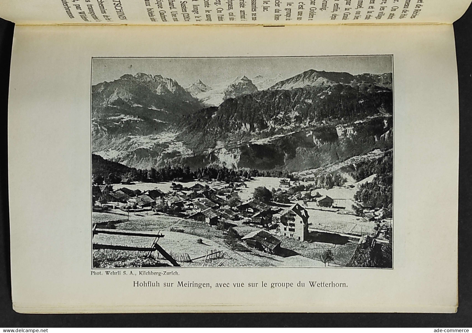 Guide Illustré De L'Oberland Bernois Et La Ligne Du Loetschberg -1922 - Tourismus, Reisen