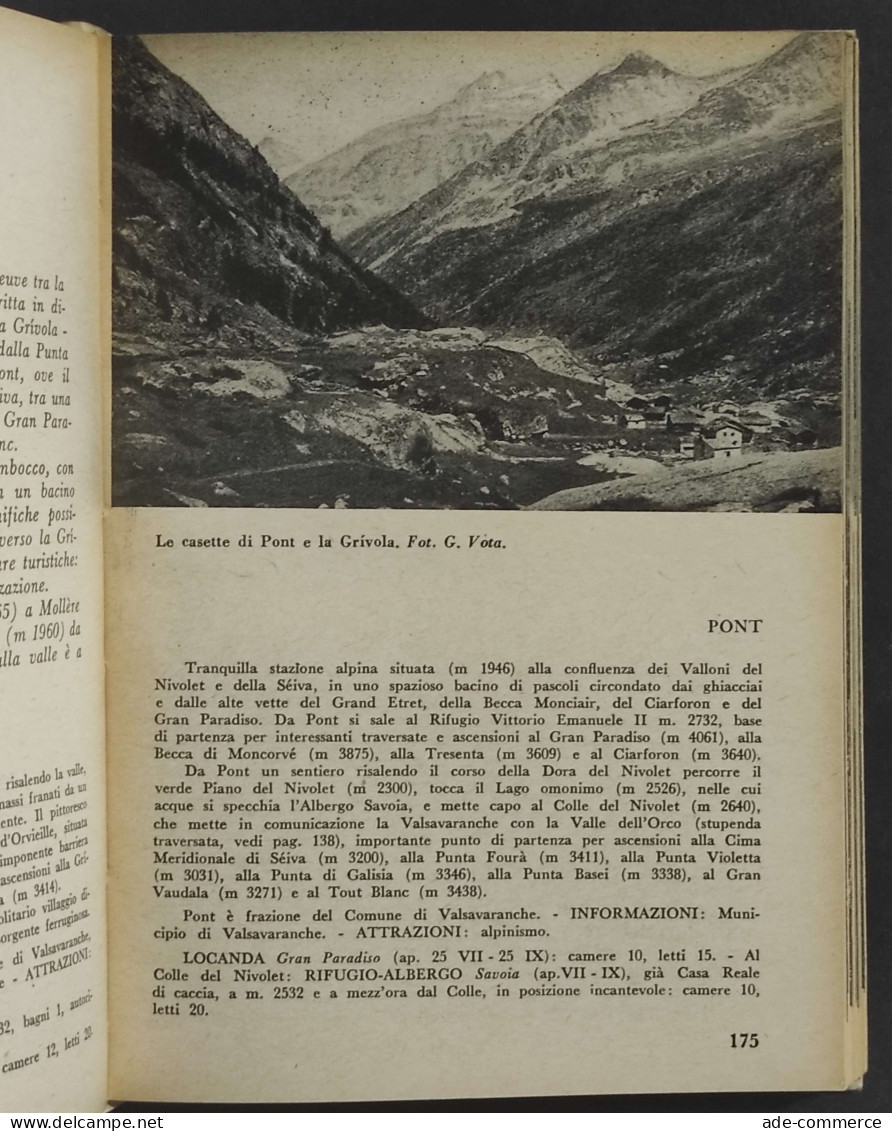 Villeggiature Montane Vol. I - Piemonte-Lombardia - Ed. TCI - 1952 - Turismo, Viajes