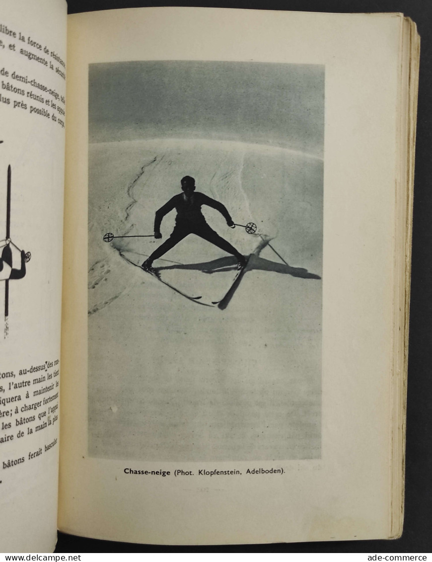 Le Ski Par La Technique Moderne - D.F. Hallberg - Ed. Arthaud - 1936 - Deportes