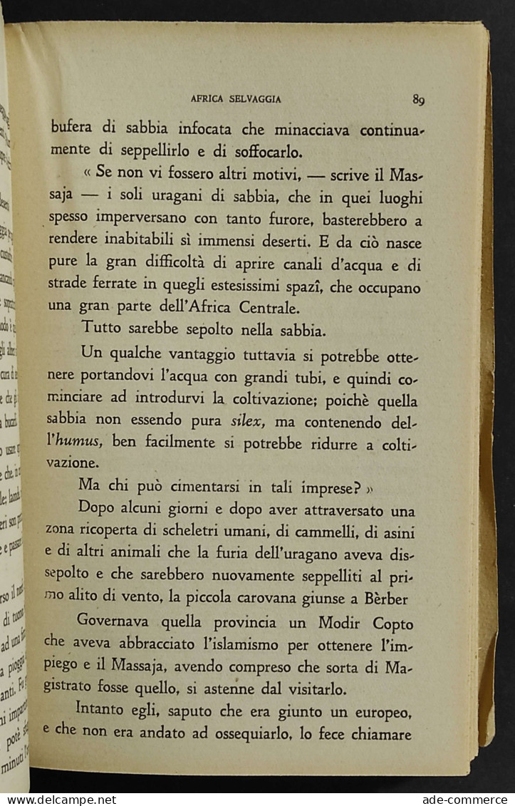 Nell'Africa Selvaggia - G. Bertelli - Ed. APE - 1937 - Turismo, Viaggi